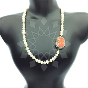 Fashion Gem and Crystals Statement Necklace