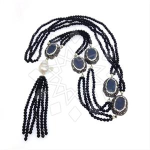 Fashion Gem and Crystals Statement Necklace