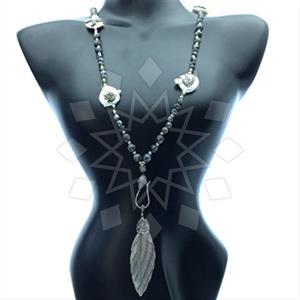 Fashion Gem and Crystals Statement Necklace