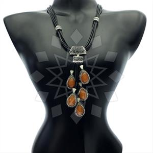 Fashion Gem and Crystals Statement Necklace
