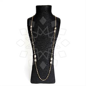 925 Sterling Silver Semi Precious Gems and Crystal  Statement Necklace