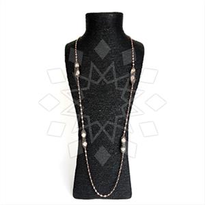 925 Sterling Silver Semi Precious Gems and Crystal  Statement Necklace