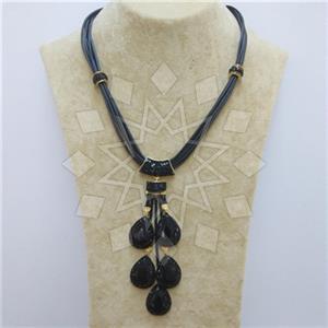 Fashion Gem and Crystals Statement Necklace