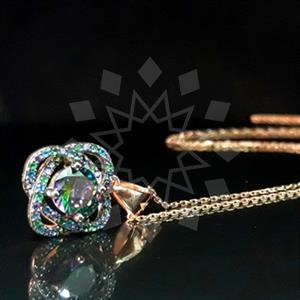 925 Sterling Silver Geometric Pendant Necklace