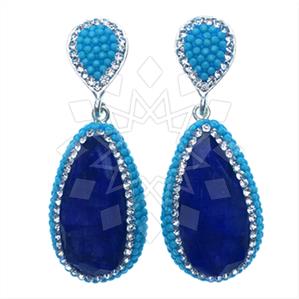 925 Sterling Silver Single Drop Earrings
