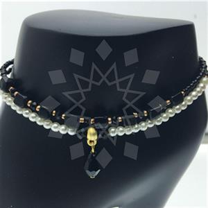 Gemstone and Bead Natural Gemstone  Anklet
