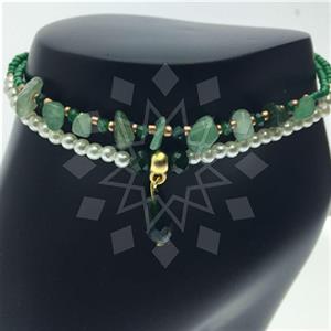 Gemstone and Bead Natural Gemstone  Anklet