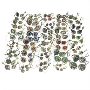 1000 Grams Turkish Silver Ring Earring Pendant Sets