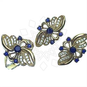 Turkish Silver Vintage Design  Ring Earrings Sets