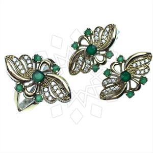 Turkish Silver Vintage Design  Ring Earrings Sets