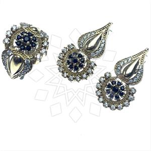 Turkish Silver Vintage Design  Ring Earrings Sets