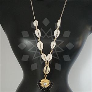 Fashion Puka Shells Beaded Necklace