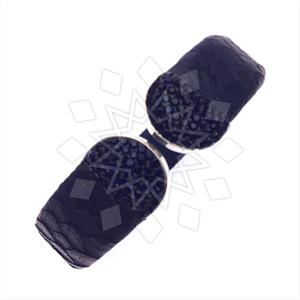 925 Sterling Silver Gem and Crystals Cuff Bracelets