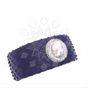 925 Sterling Silver Gem and Crystals Cuff Bracelets