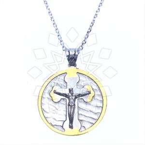 925 Sterling Silver Christian Pendant Necklace