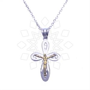 925 Sterling Silver Modern  Pendant Necklace