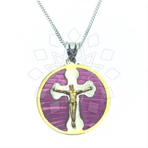 925 Sterling Silver Christian Pendant Necklace