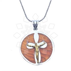 925 Sterling Silver Christian Pendant Necklace