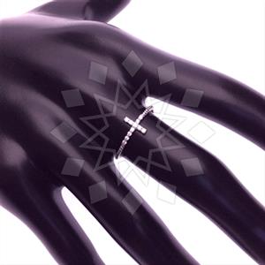 925 Sterling Silver Christian Cocktail Rings