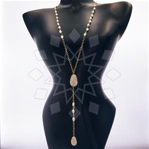 925 Sterling Silver Gem and Crystals Beaded Necklace