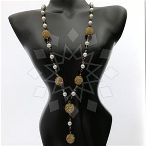 925 Sterling Silver Gem and Crystals Beaded Necklace