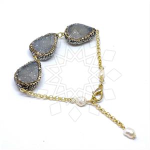 925 Sterling Silver Gem and Crystals Classic Bracelets