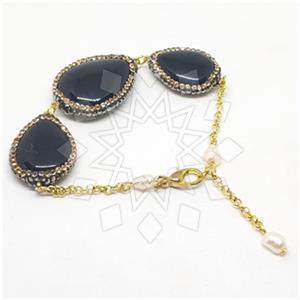 925 Sterling Silver Gem and Crystals Classic Bracelets