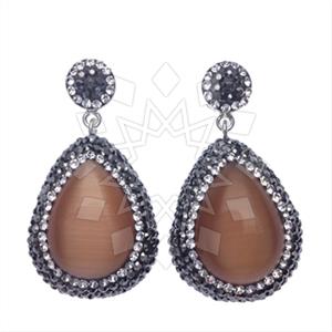 925 Sterling Silver Single Drop Earrings