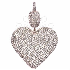 925 Sterling Silver Heart Classic Pendant