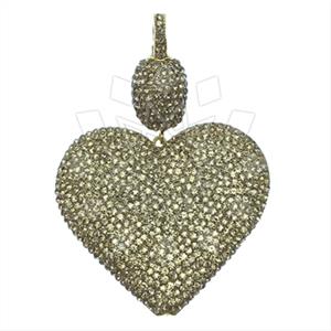 925 Sterling Silver Heart Classic Pendant