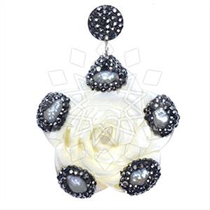 925 Sterling Silver Single Drop Gem Pendant