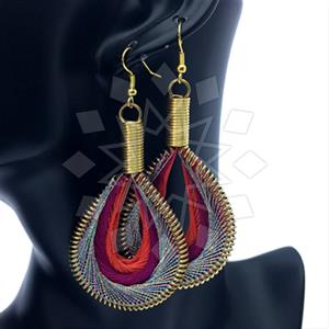 Fashion Handmade Artisan Brass  Statement Earring