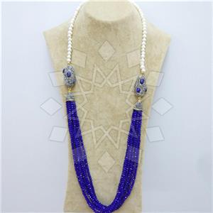 Fashion Gem and Crystals Beaded Necklace