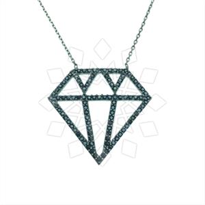 925 Sterling Silver Modern  Pendant Necklace
