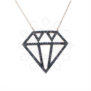 925 Sterling Silver Modern  Pendant Necklace