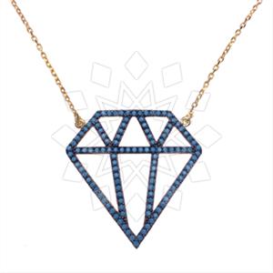 925 Sterling Silver Modern  Pendant Necklace