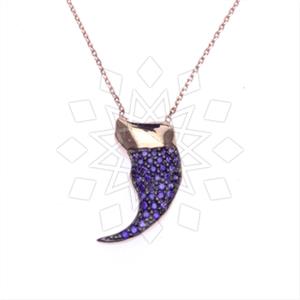 925 Sterling Silver Modern  Pendant Necklace