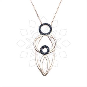 925 Sterling Silver Modern  Pendant Necklace