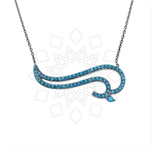 925 Sterling Silver Modern  Pendant Necklace