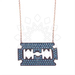 925 Sterling Silver Modern  Pendant Necklace