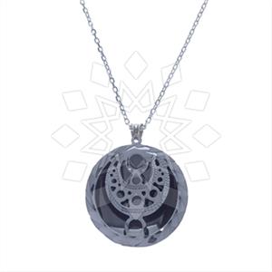 925 Sterling Silver Modern  Pendant Necklace
