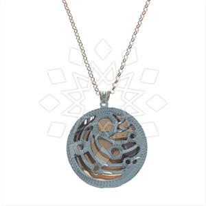 925 Sterling Silver Modern  Pendant Necklace