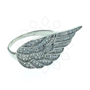 925 Sterling Silver Angel and Wings Cocktail Rings