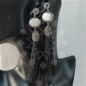 925 Sterling Silver Tassel  Tassel Earring