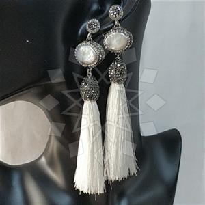 925 Sterling Silver Tassel  Tassel Earring