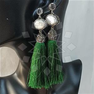 925 Sterling Silver Tassel  Tassel Earring