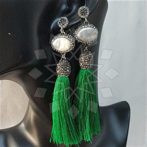 925 Sterling Silver Tassel  Tassel Earring