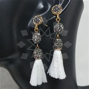 925 Sterling Silver Tassel  Tassel Earring