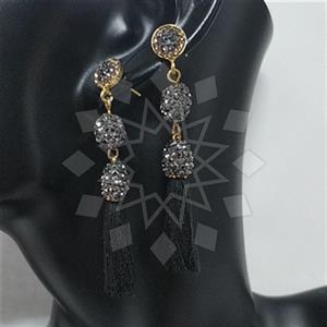 925 Sterling Silver Tassel  Tassel Earring
