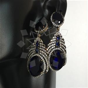 Turkish Silver Antique Ottoman  Dangle Earrings